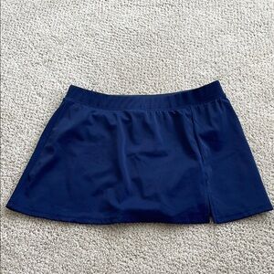 Women's Navy Swim Skirt